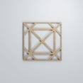 thumbnail image 5 of Ekena Millwork 7 3/8"W x 7 3/8"H x 1/4"T Extra Small Buxton Decorative Fretwork Wood Wall Panels, Birch, 5 of 15