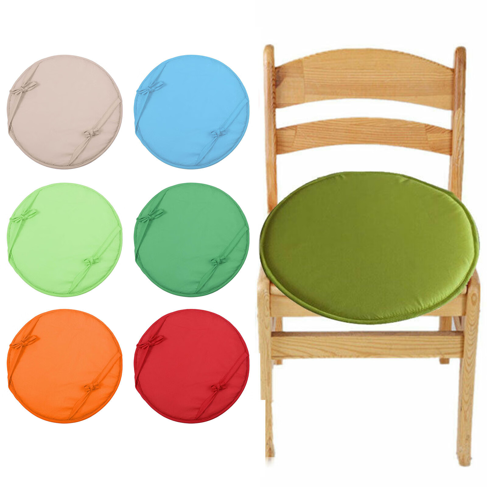Seat Cushion Round Garden Chair Pads Seat Cushion for Outdoor Bistros