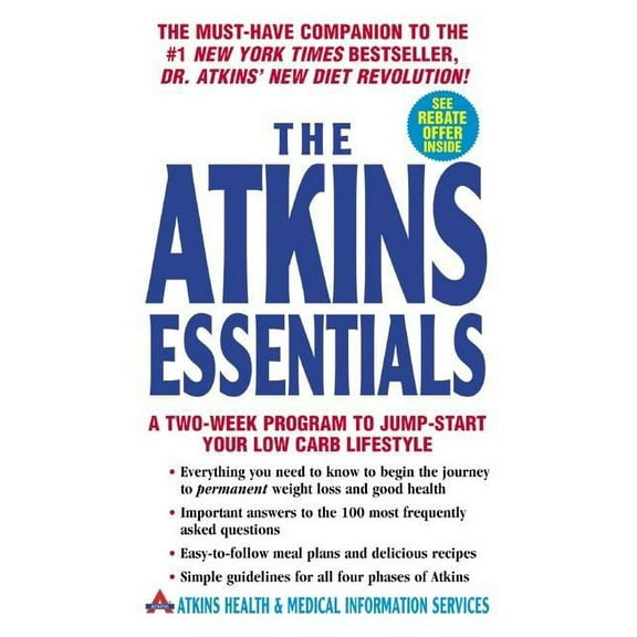 The Atkins Essentials: A Two-Week Program to Jump-Start Your Low Carb Lifestyle, (Paperback)