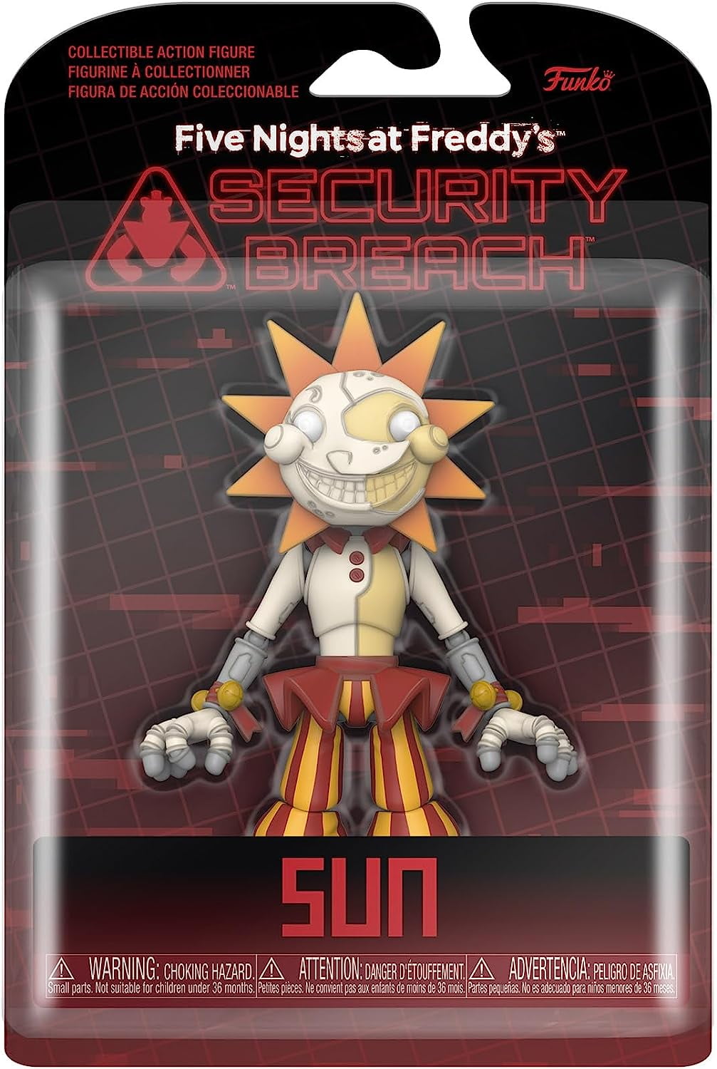 Funko Pop! Action Figure: Five Nights at Freddy's Security Breach - Sun
