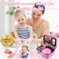 thumbnail image 4 of MYDOVA Kids Non-Toxic Quick Dry Nail Art Salon Kit with Nail Dryer and Peelable Nail Polish,Ideal Gift Toys for Girls Age 3-12, 4 of 8