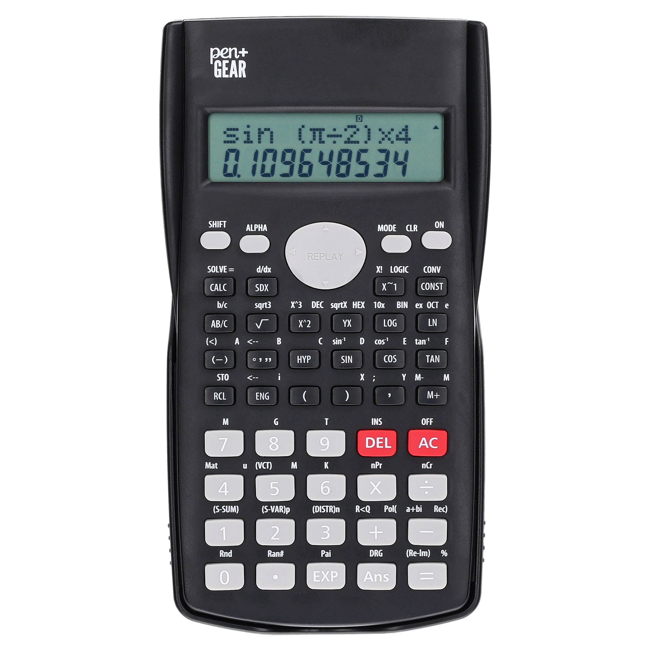 Casio, Scientific Calculator, 2-line Display, 249 Functions