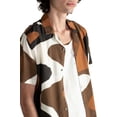 thumbnail image 3 of Ragstock Caramel Swirl Button Up, 3 of 4