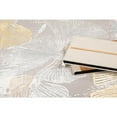thumbnail image 3 of MDA Home London Cream/ Grey Botanical Area Rug - 2'8 x 7'8, 3 of 5