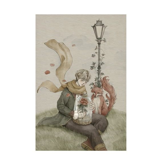 Trademark Fine Art Xuan Thai Little Prince Canvas Wall Art