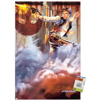 Star Wars: Original Trilogy - Han Solo Wall Poster with Pushpins, 22.375" x 34"