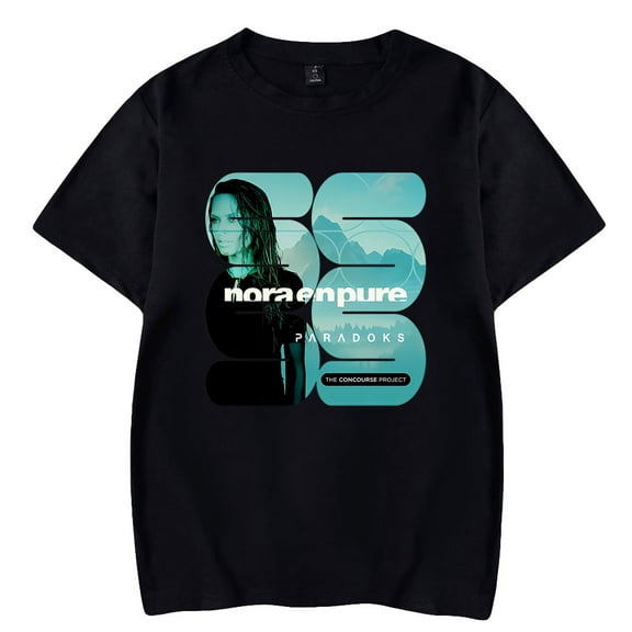 Nora En Pure Tour 2024 Merch T-Shirt Casual Short Sleeved T Shirt Unisex Tee
