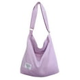 thumbnail image 1 of MAWCLOS Sac à Main pour Dames Messager Sac à Main Poignée Supérieure Multiples Poches Besaces Toile Femmes Mode Grande Capacité Rose, 1 of 4