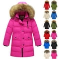 thumbnail image 7 of PINQI Kids Winter Waterproof Parka Coats Kids Padded Quilted Puffer Jackets Boys Girls Insulated Snow Ski down Outwear, 7 of 7