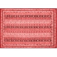 thumbnail image 1 of Ahgly Company Machine Washable Indoor Rectangle Oriental Red Modern Area Rugs, 8' x 12', 1 of 4