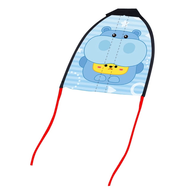 Cometa con banda elástica de goma para aventuras al aire libre - Hippo Design Childhood Fun