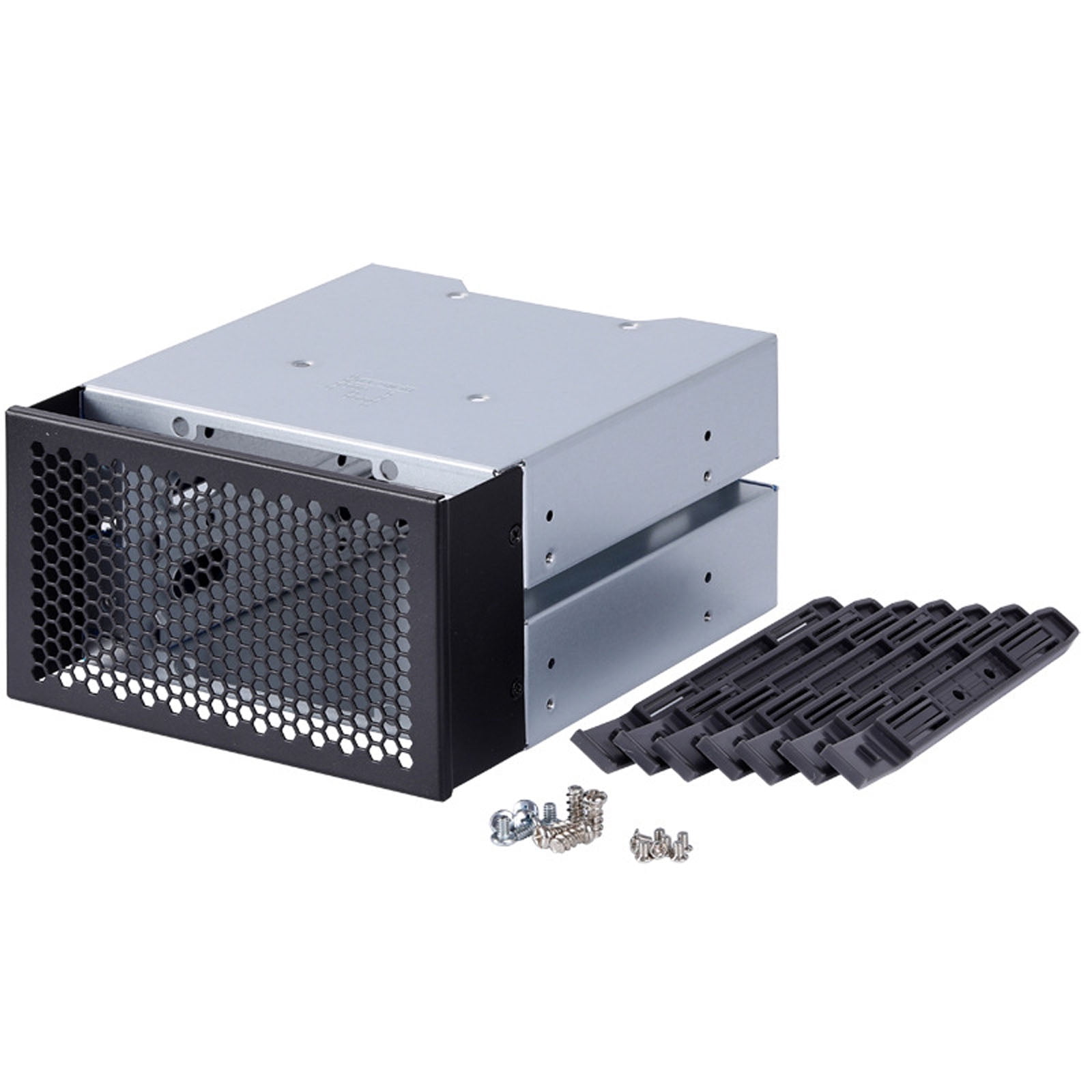 3 Bay Hard Disk Cage Computer Case Occupies 2 Optically Drive Position Expansion Rack 3.5inch Hard Disk Cage Replacement