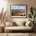 thumbnail image 3 of View from Montepulciano - Tuscany - Montepulciano Tuscany Italy Photography Black Framed Wall Art Print 20 x 30 inches, 3 of 4