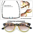 thumbnail image 4 of 4 Pairs Tinted Reading Glasses Round Vintage Sunglasses Readers, 4 of 5