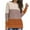 Orange, variant on Viikei Cardigan Sweaters for Women Plus Size Women Casual Fashion Color Matching Pullover Long Sleeve Round-Neck Sweater
