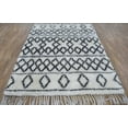 thumbnail image 5 of Traditional Hand Made Moroccan Design New Zealand Wool 4x6 Area Rug | TRD172046, 5 of 7