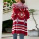 thumbnail image 5 of Cárdigan geométrico para mujer elegante borla suave Casual frente abierto suéter prendas de vestir exteriores Hugtrwg Para estrenar, 5 of 7