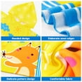 thumbnail image 2 of 48" x 24" Bath Beach Pool Hooded Towel Warp for 3-7T Unisex Baby Toddler, Absorbent Poncho, Orange Fox, 2 of 8