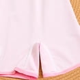 thumbnail image 5 of Gubotare Girl Swimsuit Girls Long Sleeve Rashguard Swimsuit UV Protection One-Piece Swimwear Bathing Suit 5T 6T (Pink,5-6 Years), 5 of 6