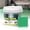 Green, variant on Epoxy Colored Sand Floor Paint for Concrete (105 Fl Oz),Self-leveling Epoxy Floor Paint - Easy Pour & Roll Application to Waterproof & Renew Garage,Porch,Basements,Patios,Outdoor