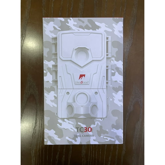 Usogood Trail Camera with Night Vision Motion Activated IP66 Waterproof, 65ft 120° Wide Angle Detection Game Camera