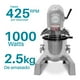 thumbnail image 4 of Batidora Industrial Onof HR-B10 Capacidad de 10 Litros Onof 110v 10l Plateado, 4 of 6