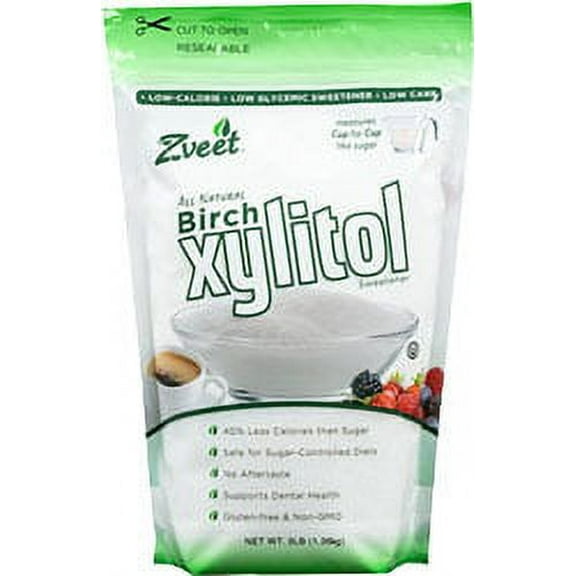 Zveet  Kosher All Natural Birch Xylitol Sweetener - 3 LB