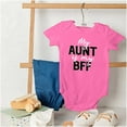thumbnail image 4 of Cute Niece Aunt BFF Best Auntie Ever Romper Boys or Girls Infant Baby Brisco Brands 12M, 4 of 6