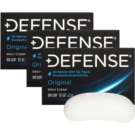 Defense Soap 3-Pack 4 oz. Soap Body Bar