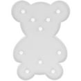 thumbnail image 1 of Shisuyan Lampe en Forme d'Ours Blanche 1Ensemble 10.2X7.1X1.3In, 1 of 8