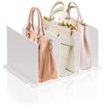 thumbnail image 1 of DSVENROLY 1PC Plastic Handbag and Purse Organizer for Closet, Shelf Dividers for Closet Organization Adjustable Spacing and Detachable, Space Saving Storage System, 1 of 7