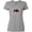 AC-Heather Grey, variant on Inktastic Buffalo Cute Western Pattern Women's T-Shirt