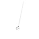 thumbnail image 1 of Pendientes brillantes con alfabeto, cadena para la oreja con diseño de corteza simple de 26 letras., 1 of 4