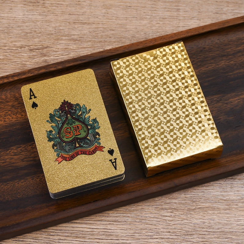 Plastic Poker Deck Professional Poker Deck Playing Cards Classic Carte Waterproof Game Card Cool Playing Cards Deck PKP01