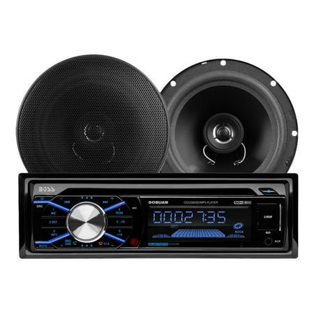 Usb Memory Bluetooth - 656BCK Package Includes 508UAB Single-DIN AM/FM CD Receiver With Bluetooth, USB and SD Memory Card Ports Plus One Pair of 6.5 inch Speakers Bluetooth enabled