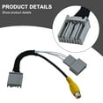 thumbnail image 4 of 14 Pin Adapter Cable For Honda For CR-V 2012-2016 Rear Reverse Camera Into-RCA Rear Reverse Camera Into Original Video Input Plu, 4 of 8