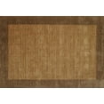 thumbnail image 1 of Ahgly Company Indoor Rectangle Contemporary Saddle Brown Abstract Area Rugs, 2' x 4', 1 of 6