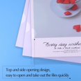 thumbnail image 4 of 60 Pcs A4 Clear Plastic File Folders A4 Cut Flush Wallets, 4 of 5