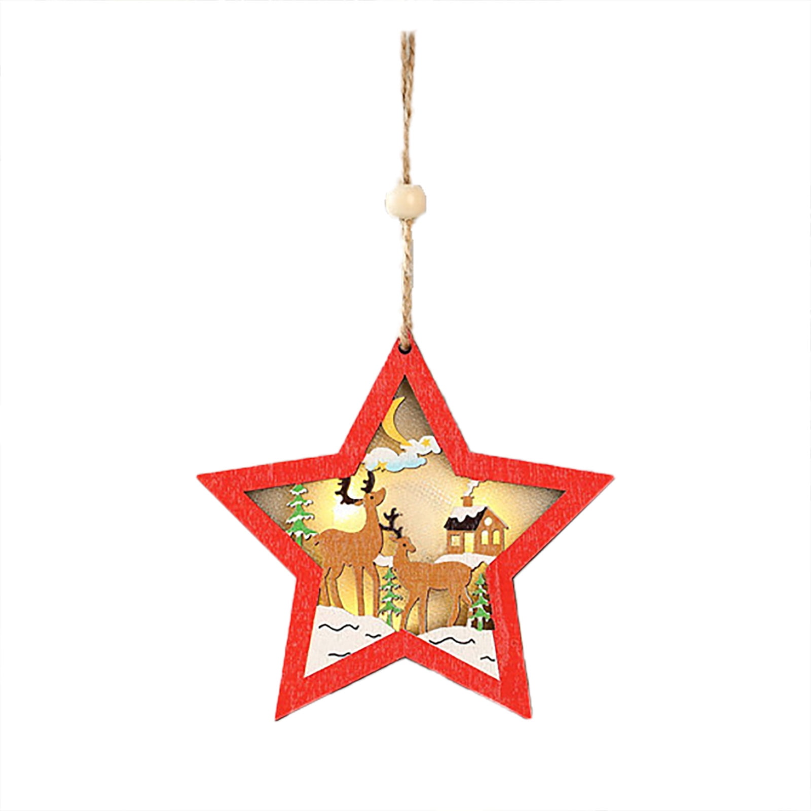 Vikakiooze 2022 2022 Annual Events Christmas Wooden Ornament Add Color