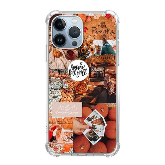 Autumn Vibe Case Compatible with iPhone 14 Pro,Unique Art Design TPU Shock-proof Full Cover