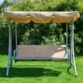 thumbnail image 4 of kayannuo Swing Cover Chair Waterproof Cushion Patio Garden Yard Outdoor Seat Replacement, 4 of 6