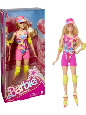 Barbie The Movie Collectible Doll, Margot Robbie as Barbie in Inline Skating Outfit