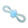 thumbnail image 2 of Mesh Cat Chew Bow Toy with Built-in Bell, 3.9x1.5 Inch Interactive Chew Ring Toy for Cats, Dental Health Catnip Free Toy for Kittens Anxiety Relief, 2 of 6