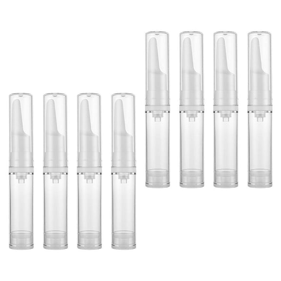 8Pcs Airless Pump Bottles Empty Vacuum Cosmetic Containers for Eye Serum