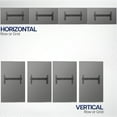 thumbnail image 4 of VIVO Pop-Out Video Wall Mounts, Fits 4 TV Screens 37 to 90 inches, 4 Mounts, 4 of 8