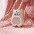 thumbnail image 4 of Reloj despertador de escritorio, mesita de noche, temporizador, mesa, dormitorio, luz de noche, despertador digital para blanco, 4 of 9