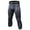 Gray, variant on Men's Compression Quick Dry Tights Capri Pants Running Yoga Leggings