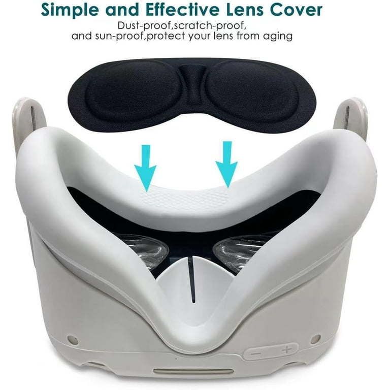 Accessories Compatible With Oculus Quest 2 Silicone Touch Controller