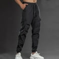 thumbnail image 6 of Kalauyu Men's Cargo Pants with Multi Pockets Hiking Sweatpants Casual Athletic Jogger Sports Outdoor Trousers Lightweight, 6 of 6