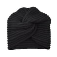 thumbnail image 2 of AYYUFE Women Hat Solid Color Knitted Autumn Winter Stretchy Dome Beanie Headwrap for Daily Wear, 2 of 8
